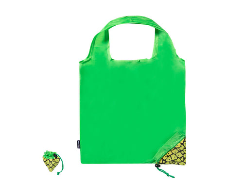 Foldable bag in RPET 190T with fruit designs - Chenry Personalised