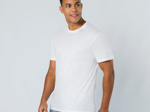 Unisex short-sleeve T-shirt made from 170 g/m² smooth knit cotton - Stiles Personalised