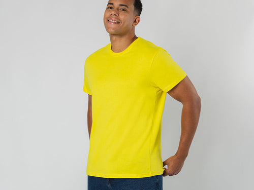 Unisex short-sleeve T-shirt crafted from 170 g/m² smooth knit cotton - Stiles Personalised