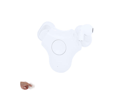 Cuffie Levin Personalizzato - Auricolari in-ear con elegante finitura bianca e connessione Bluetooth® 5