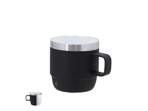 Cup made from recycled stainless steel with double wall and 180 ml capacity - Milayka Personalised