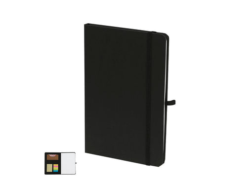 Notepad with sticky notes in recycled cardboard - Bochum Personalised