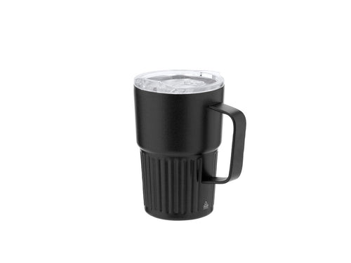 Thermal mug made of Recycled Stainless Steel with double wall and 400 ml capacity - Finbar Personalised