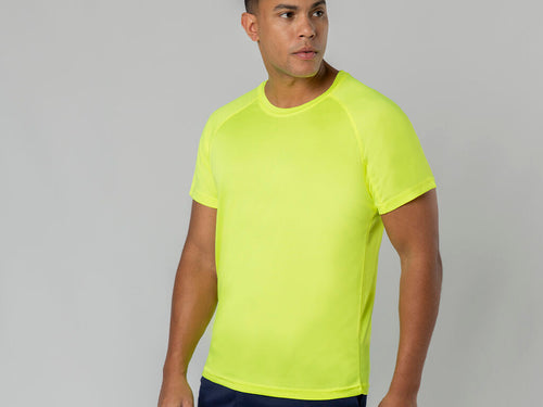 Technical T-shirt made from Waffle Interlock fabric with Cool Dry function, keeping the skin dry and cool during physical activity - Cocker Personalised
