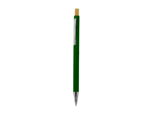 Ballpoint pen with a push mechanism made of bamboo - Zukry Personalised