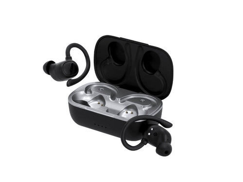 Cuffie Gumex Personalizzato - Cuffie in-ear con design ergonomico e supporto solido che si adatta attorno all'orecchio, con connessione Bluetooth® 5