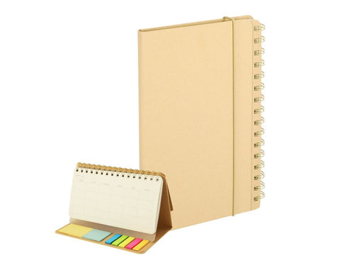 Quaderni Gambel Personalizzato - Taccuino planner con copertine rigide, realizzato in cartone riciclato
