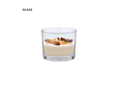 Candele E Profumi Dempsey Personalizzato - Candela aromatica realizzata con cera vegetale e fragranza di cannella e agrumi