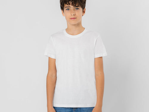 Unisex short-sleeved children's t-shirt, made of soft 100% cotton plain knit 150 g/m2 - Epika Personalised