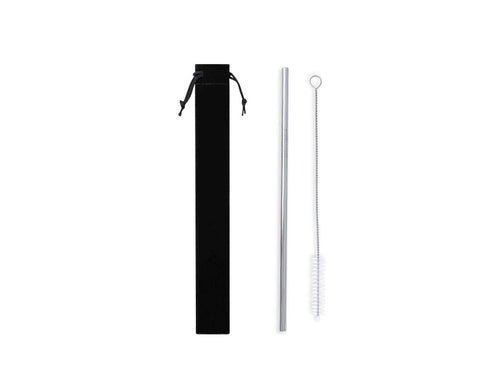 Posate Valun Personalizzato - Set de pailles réutilisables en acier inoxydable