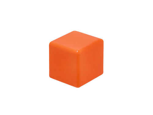 Stress relief in the shape of a cube, made of a soft PU - Sanel Personalised