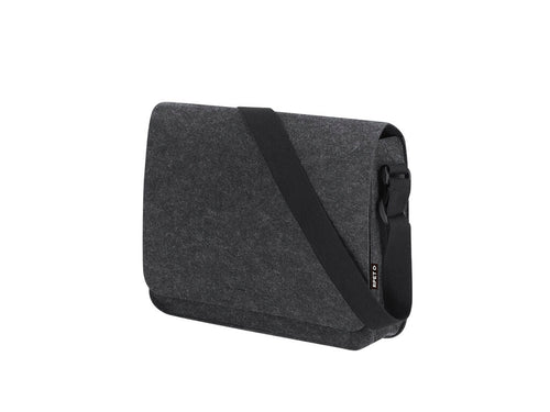Crossbody bag made of RPET Felt with urban design - Ganter Personalised