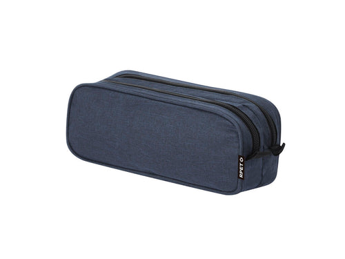 Case made of soft recycled polyester RPET 300D with fabric in a melage effect finish - Sekins Personalised