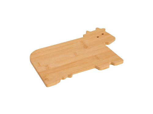 Tagliere Olisar Personalizzato - Tagliere da cucina con design originale a forma di mucca, realizzato in morbido bambù