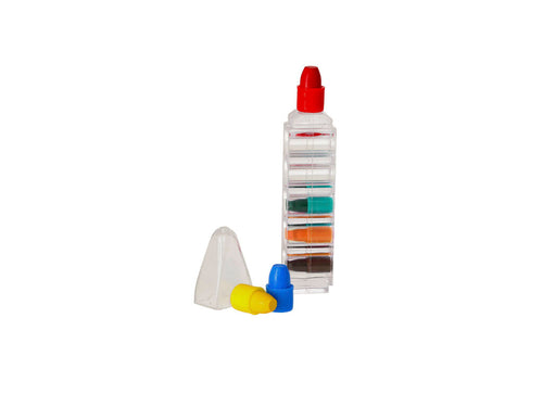 Set of crayons in original translucent PS case in wax form - Daclor Personalised