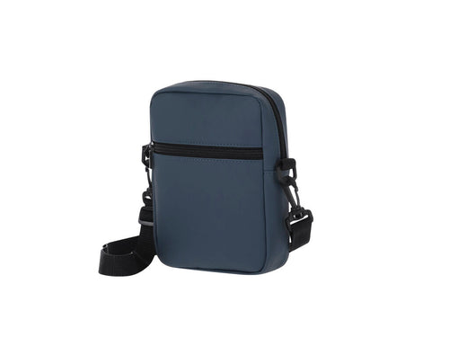 Crossbody bag made of soft PU, standing out for its central zip pocket and a front compartment with zip closure - Dibbud Personalised