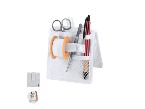 Pocket nursing organizer in 600D RPET polyester with magnetic closure - Kocis Personalised