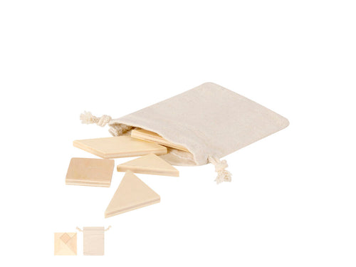 Puzzle with wooden pieces to awaken the ingenuity and skill of the little ones - Moranex Personalised