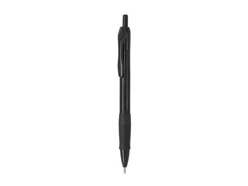 Pen with push button mechanism and handle available rubbery finish - Rorin Personalised