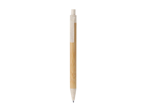Pen made of bamboo in combination with wheat cane - Nilor Personalised