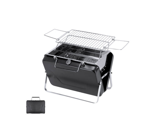 Folding stainless steel barbecue in matte finish - Magnol Personalised