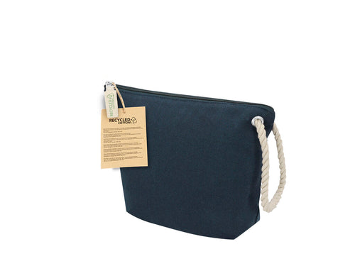 Toiletry bag made mainly of recycled cotton 240 g/ m2 - Gerber Personalised