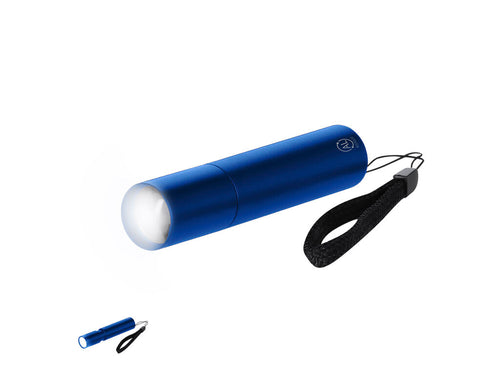Sturdy flashlight with zoom function made of Recycled Aluminum - Tortol Personalised