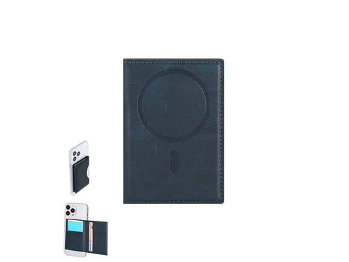 Multifunctional magnetic smartphone card holder made of elegant PU - Salwen Personalised