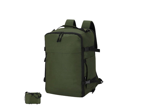Multifunction backpack made of 600D RPET polyester - Zagros Personalised