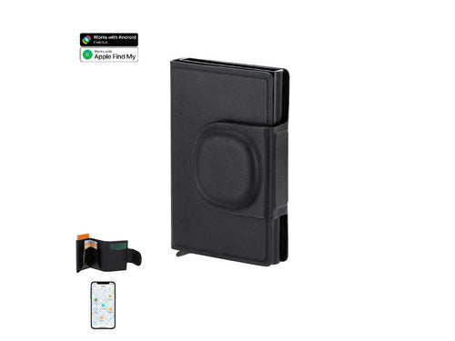Intelligent PU locator card holder - Selkik Personalised