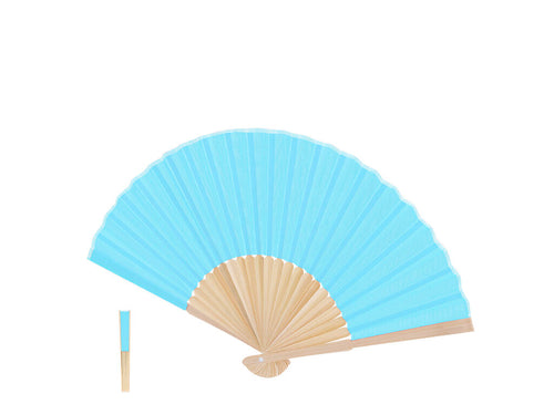 Ventagli E Ventilatori Mynor Personalizzato - Ventaglio con aste fatte di bambù robusto