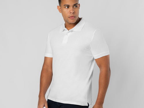 Adult short sleeve polo of 180 g/m2 - Charles Personalised