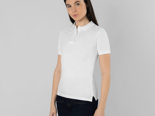 Short sleeve polo, female fit, 180 g/m2 - Charles Personalised