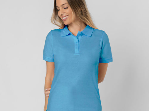 Short sleeve polo, female fit, 180 g/m2 - Charles Personalised