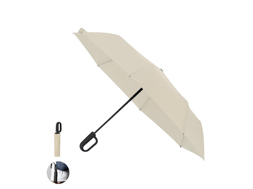 8-panel folding umbrella in RPET - Jonathor Personalised