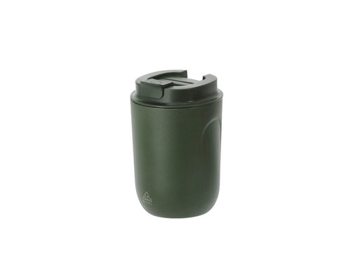 Double-walled thermal cup with a capacity of 250 ml, made of Recycled Stainless Steel in a semi-matte finish - Funcol Personalised