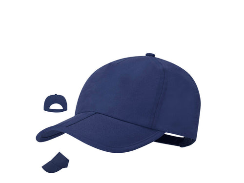 5-panel foldable cap in soft microfiber material - Carbum Personalised