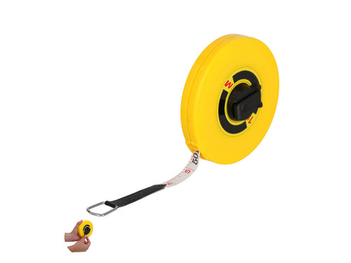 Tape measure 15 meters long in PP case and crank mechanism - Nathor 15m Personalised