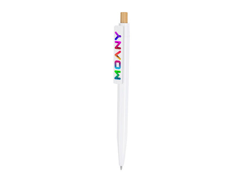 Pen made of bamboo and ABS - Icarus Personalised