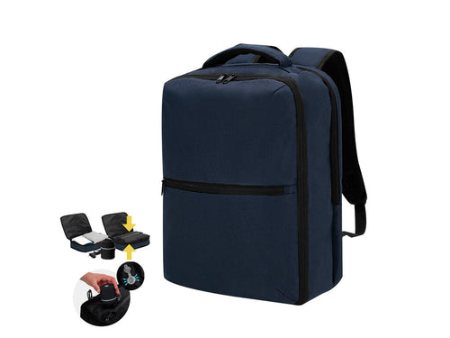 Vacuum backpack with urban design in 600D polyester includes 35W vacuum pump - Nymeria Personalised