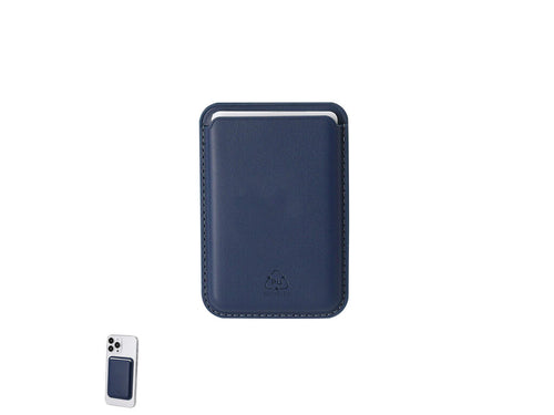Card holder cover in elegant recycled PU - Silvan Personalised