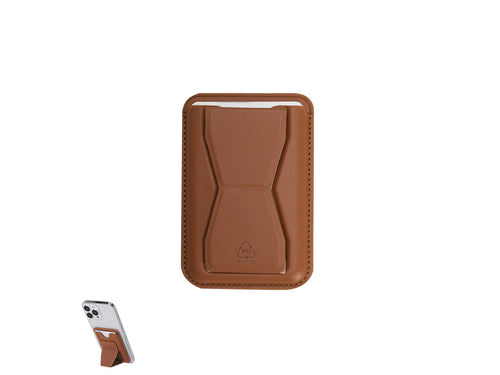 Card holder in elegant recycled PU - Stellar Personalised