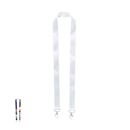 Genuine lanyard with metal carabiner on both ends - Lerop Personalised