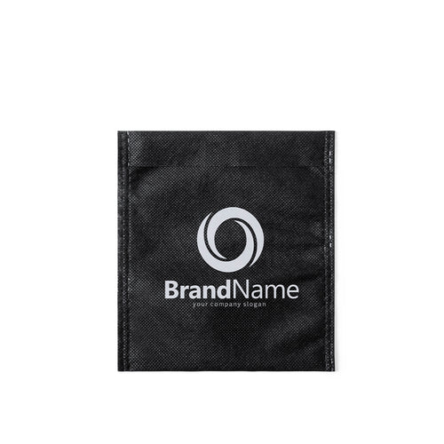 Multi-purpose case made of black non-woven fabric with a heat-sealed finish, breathable and washable - Yator Personalised