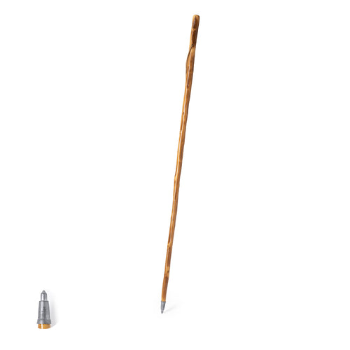 Traditional walking stick, made in resistant and flexible natural wood - Tamdar Personalised