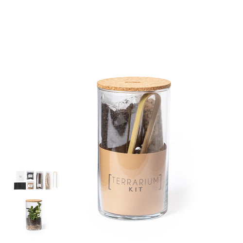 Terrarium with cactus seeds - Anymak Personalised