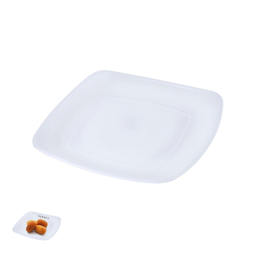 Flat dish made of strong and flexible PP material - Hisnak Personalised