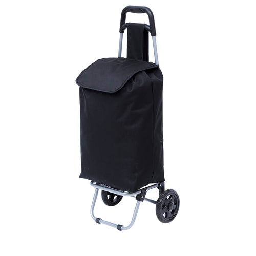 Folding shopping trolley in resistant 600D polyester - Max Personalised