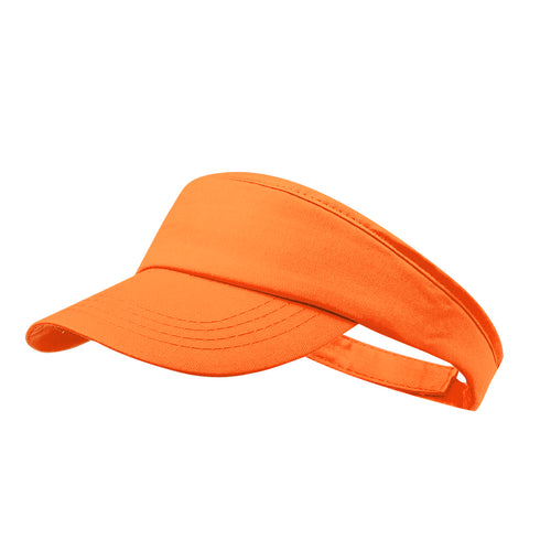 Cotton visor with adjustable velcro closure - Tiger Personalised