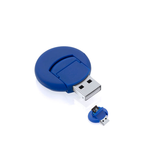 Original twist card reader of circular design, with USB 2 - Apek Personalised